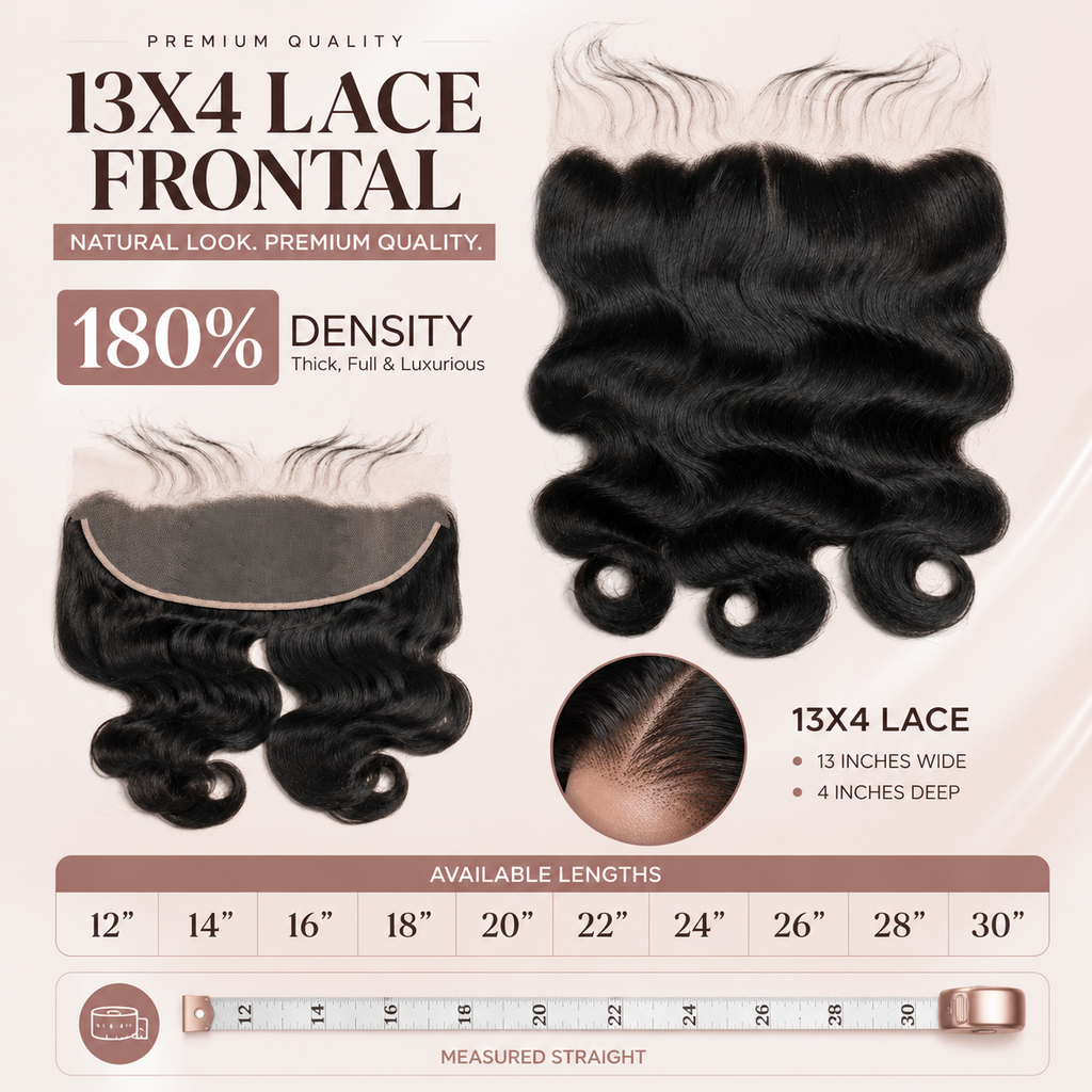 13x4 Body Wavy Lace Frontal